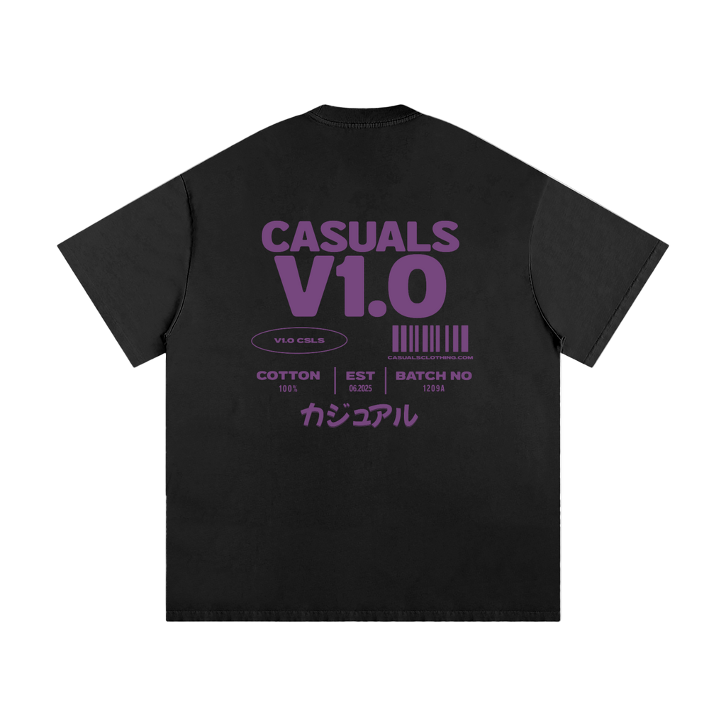 CASUALS V1.0 - Heavyweight Loose Fit T-Shirt