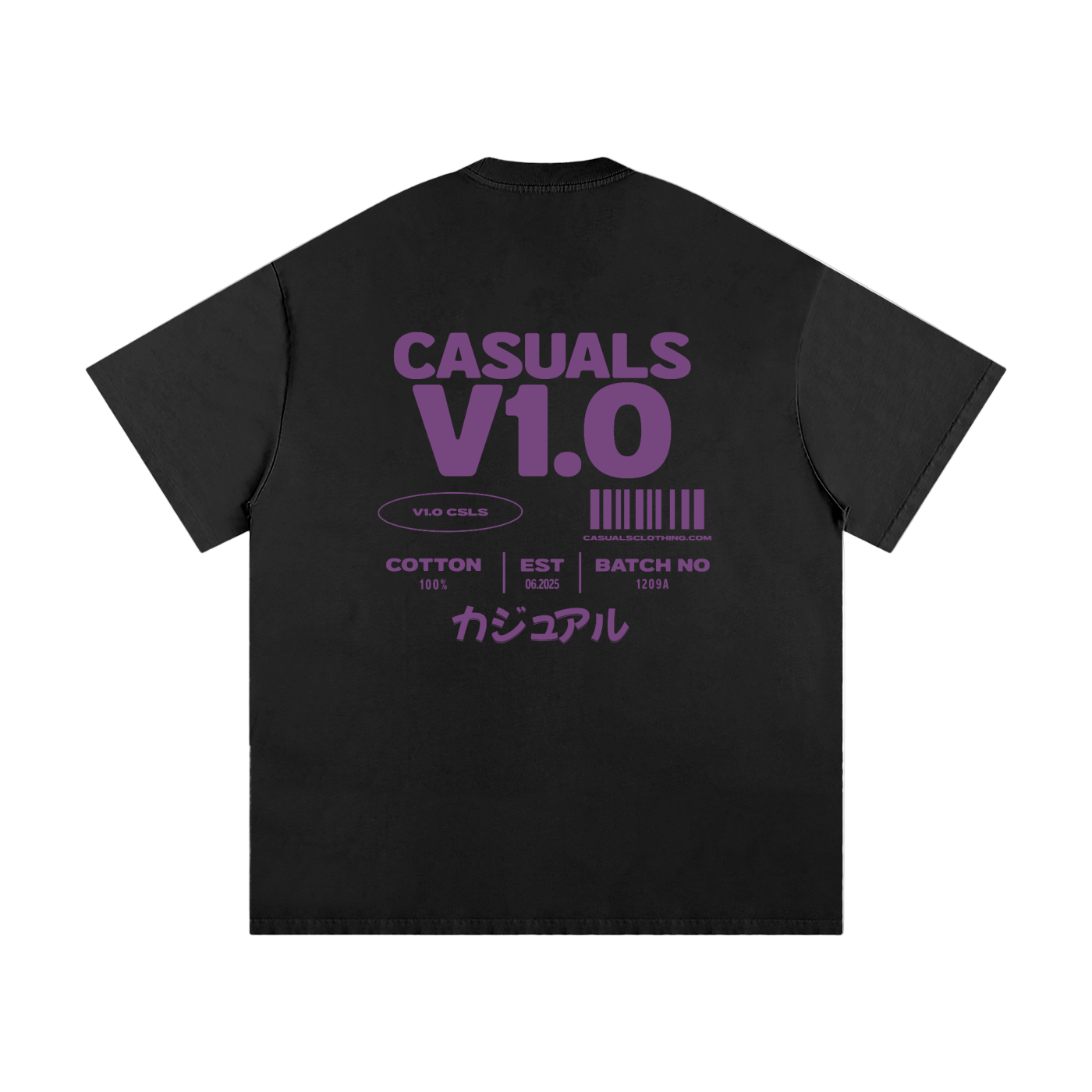 CASUALS V1.0 - Heavyweight Loose Fit T-Shirt