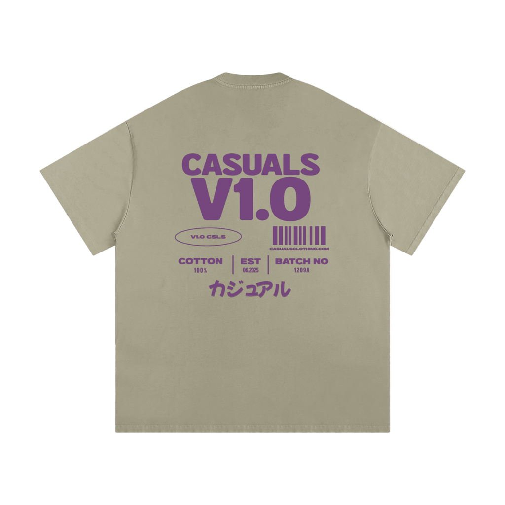 CASUALS V1.0 - Heavyweight Loose Fit T-Shirt