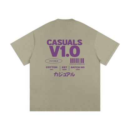 CASUALS V1.0 - Heavyweight Loose Fit T-Shirt