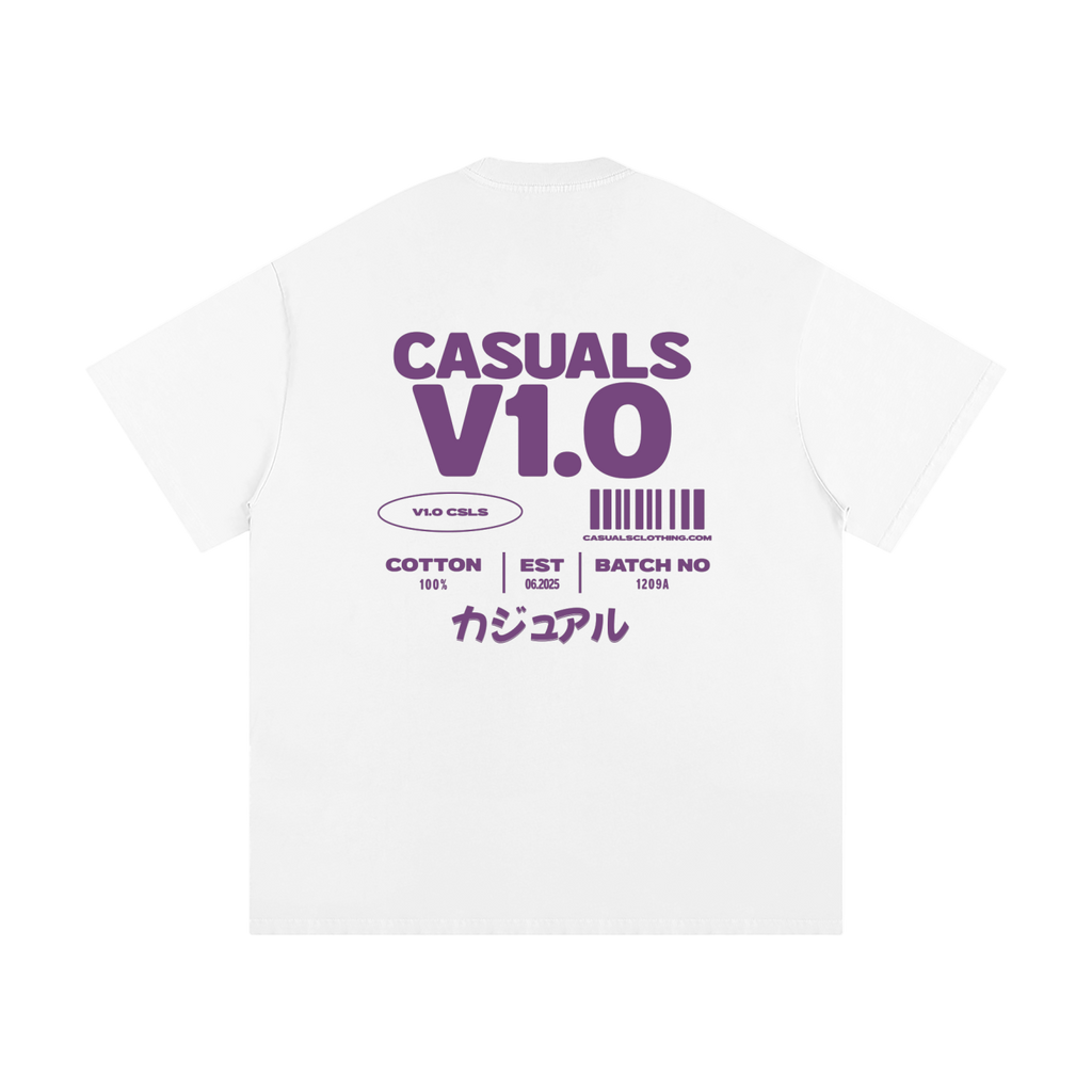 CASUALS V1.0 - Heavyweight Loose Fit T-Shirt