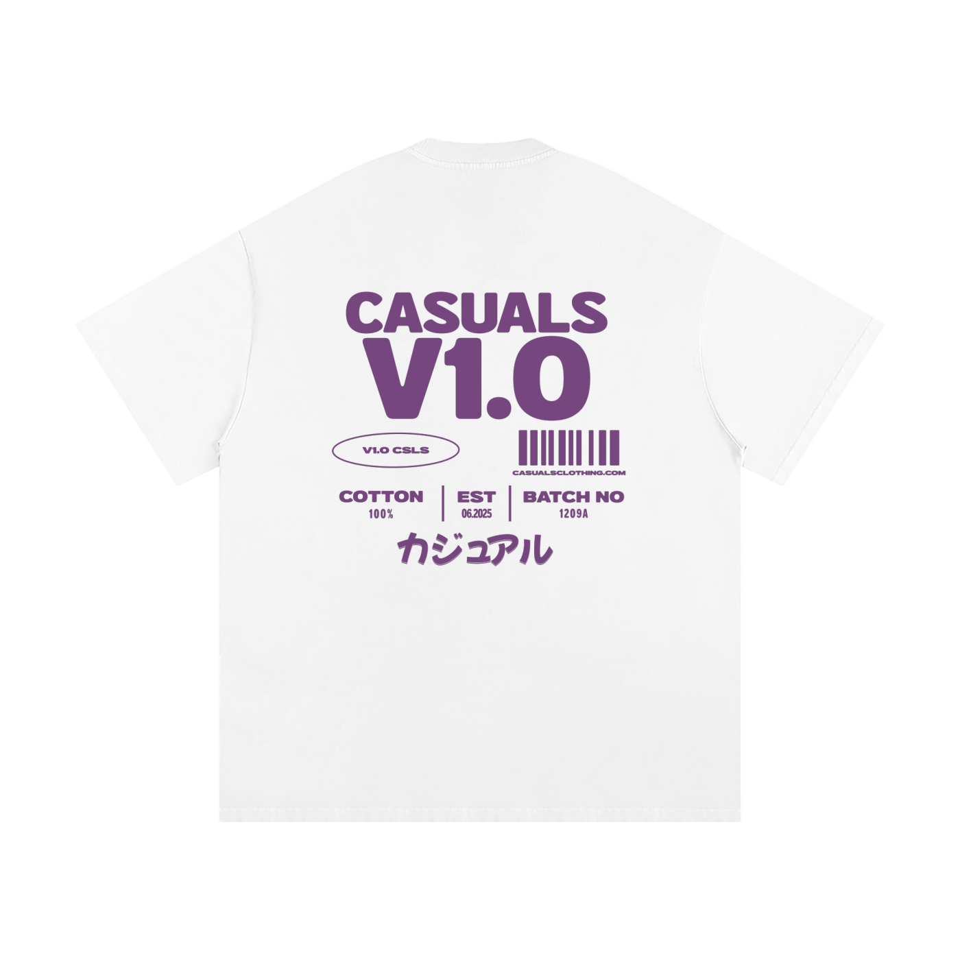 CASUALS V1.0 - Heavyweight Loose Fit T-Shirt