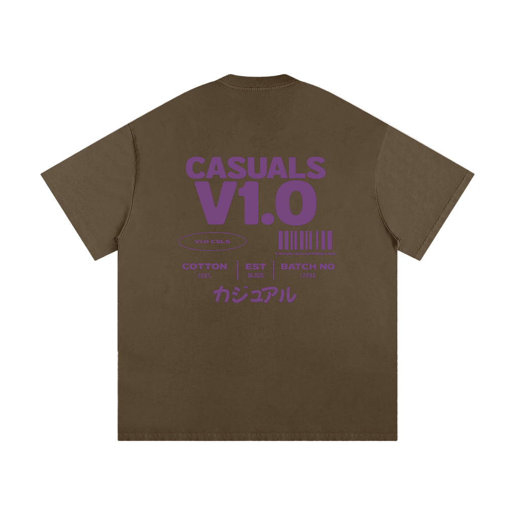 CASUALS V1.0 - Heavyweight Loose Fit T-Shirt