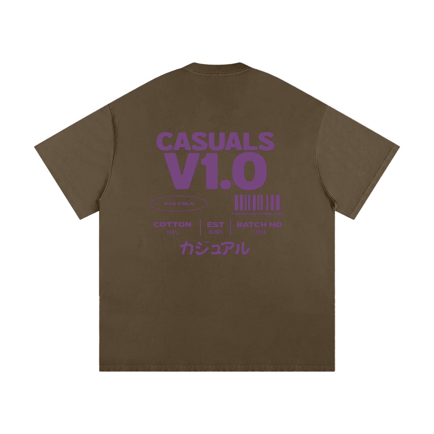 CASUALS V1.0 - Heavyweight Loose Fit T-Shirt