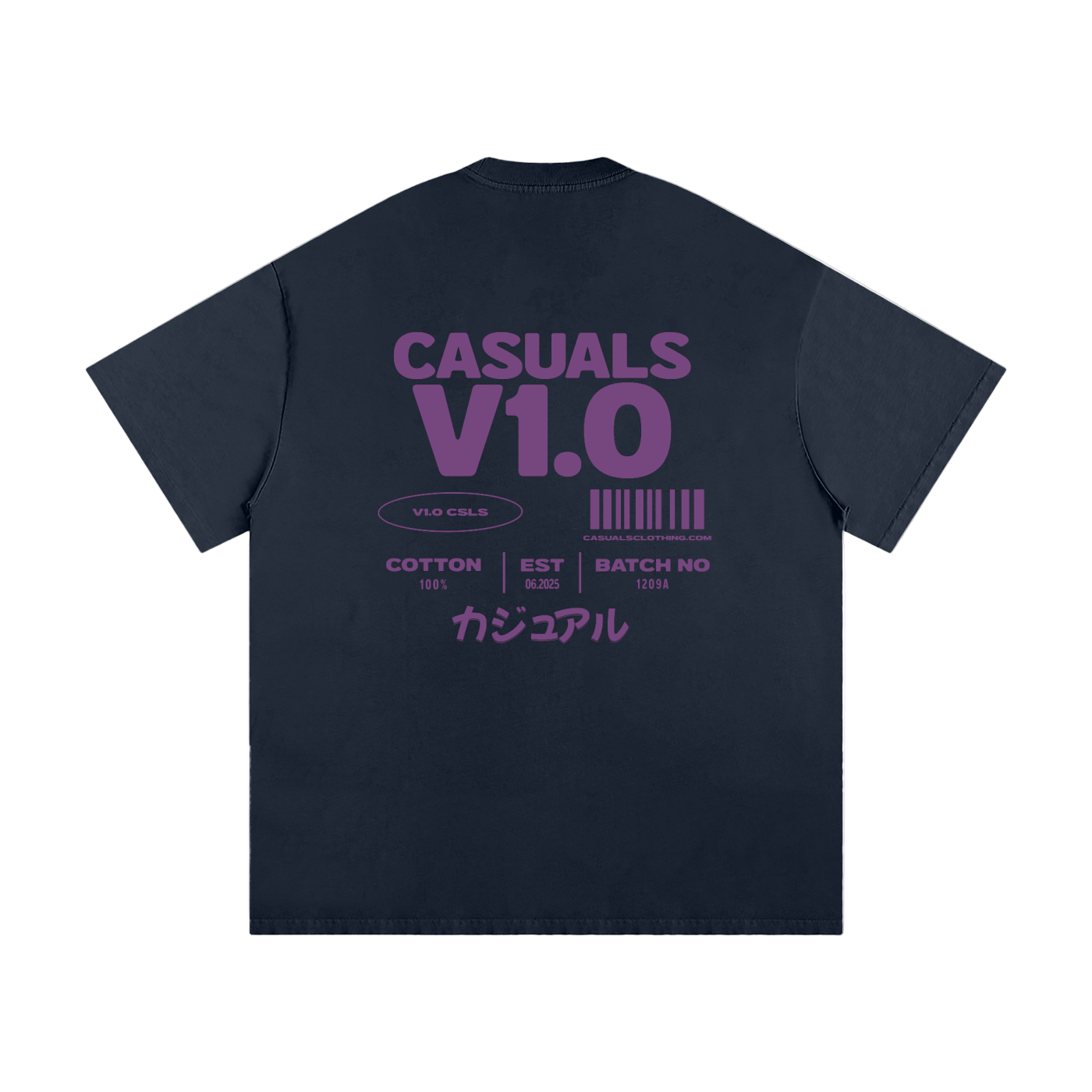CASUALS V1.0 - Heavyweight Loose Fit T-Shirt