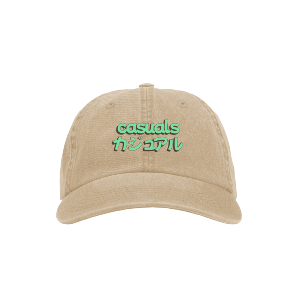 Casuals X Japanese Script Dad Hat